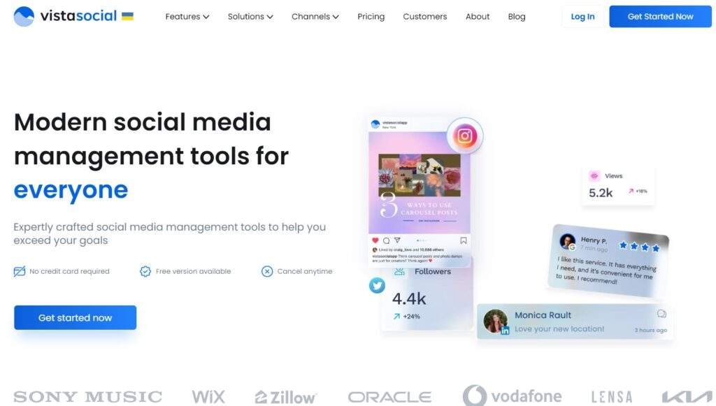 Vista Social for SMO