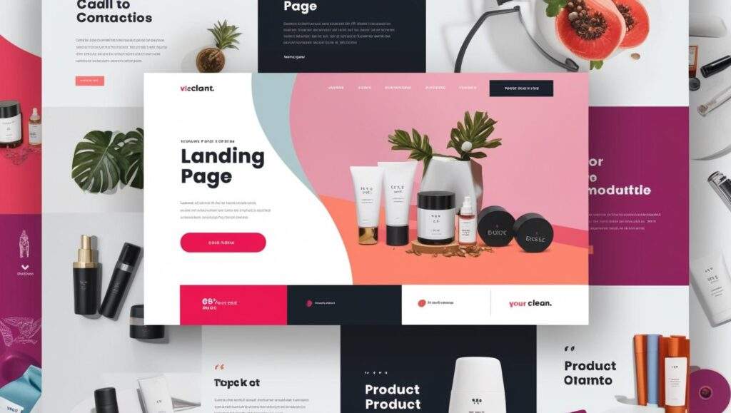 landing page web design